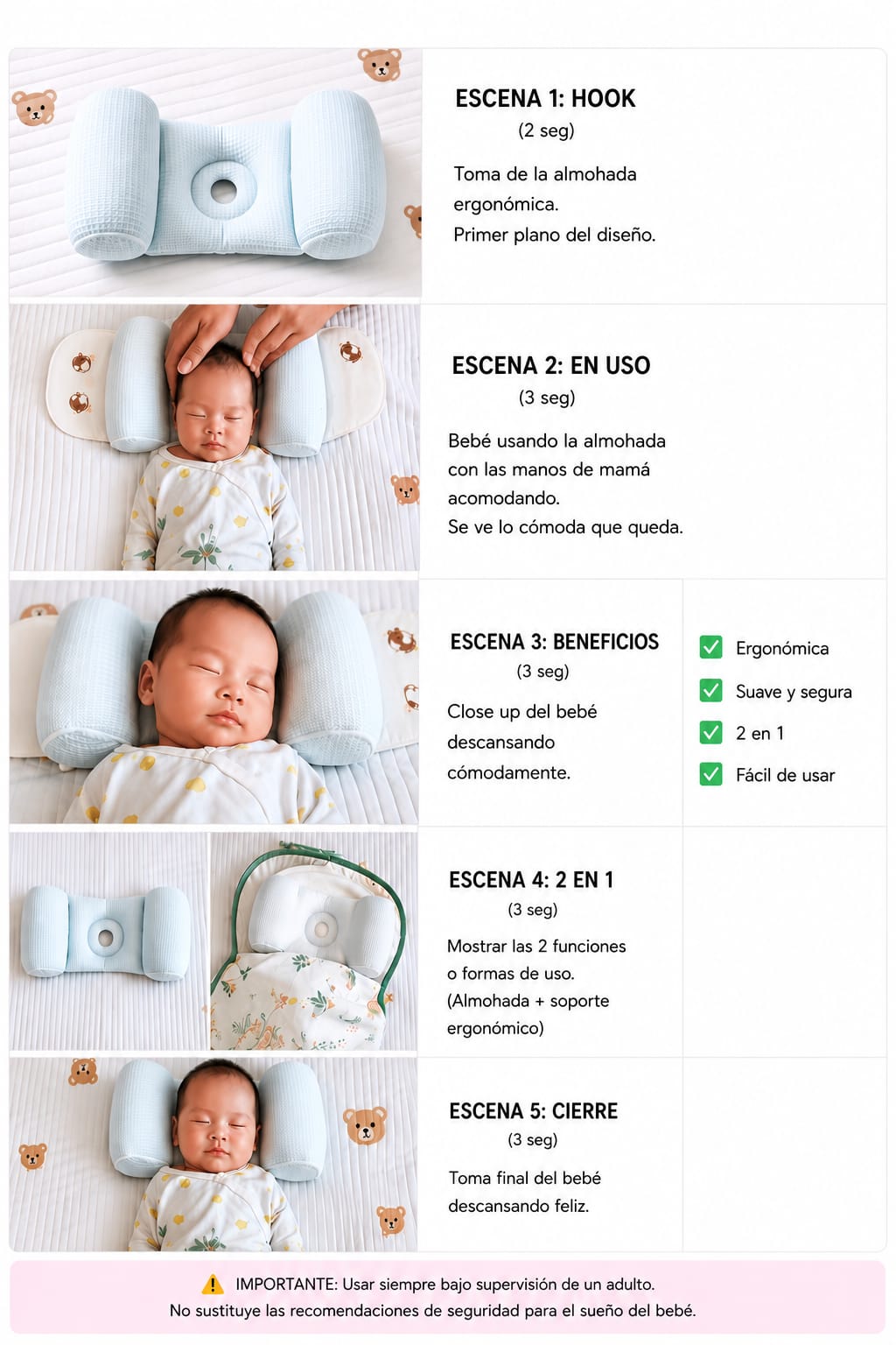 Dale el descanso que tu bebé merece 👶💖