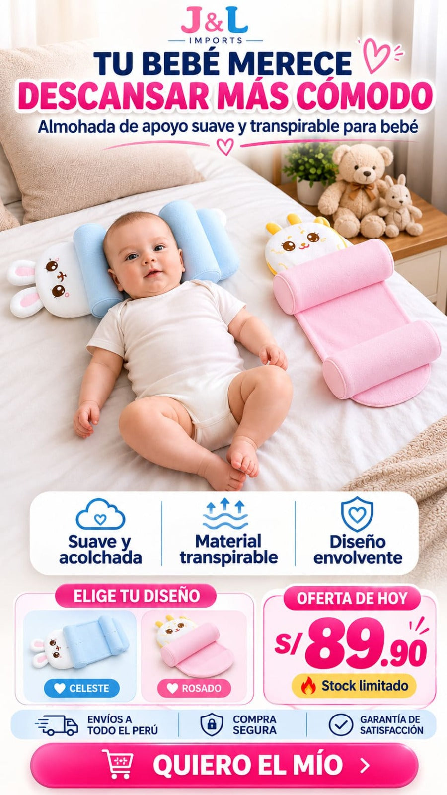 Dale el descanso que tu bebé merece 👶💖